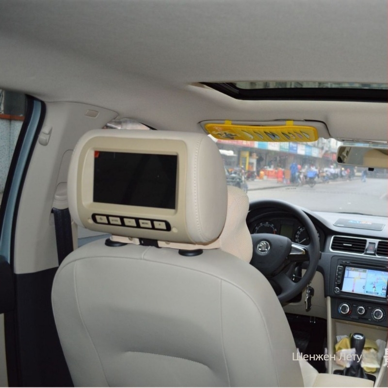 Автомобилен LCD монитор за облегалка DL-HM715, TFT-LCD, 800x480, CVBS вход, универсална съвместимост