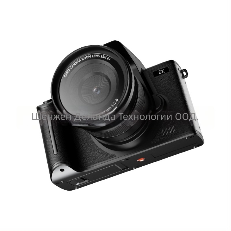 Дигитална камера с 5K резолюция, WiFi, 4,0-инчов сензорен дисплей, CMOS 1/3 сенсор, 18x цифрово увеличение