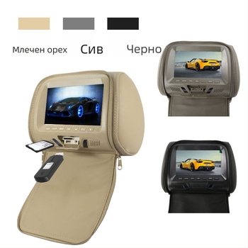 Автомобилен монитор за облегалка MP5 с USB и SD карта, LED дисплей, резолюция 800×480, AV вход, модел JH1013-MP501