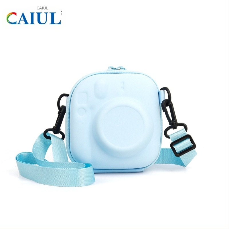 CAIUL EVA калъф за камера, твърд корпус, универсална чанта за съхранение за Polaroid мини 7/8/9/11/12/40 и други камери, подплата от полиестер, тегло 144.5 g.