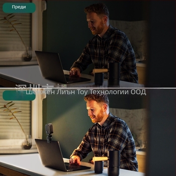 Видео лампа за компютър и видеоконференции – 5V, 10W, 3200–6500K