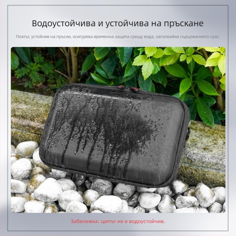 Чанта за съхранение за DJI Osmo 360 камера, PC+Lycra, 501.9 g, включва презрамка за кръстосано носене