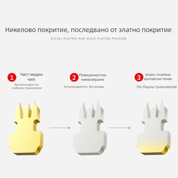 TCL PQ0101 RJ45 мрежов конектор с Crystal Head, неекраниран, гигабитен, инжекционно формован