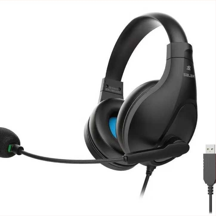 Изпитни слушалки с микрофон, жични, 3,5 мм жак, 20–20 kHz, 32 Ω, 2,5 m кабел