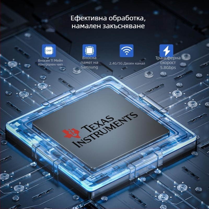 Адаптер CarPlay към безжично CarLife за Android автомобили (Модел U7, двуядрен процесор, 1 GB RAM, USB интерфейс, Android Car версия 5.0+)