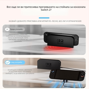 Nintendo Switch 2 адаптерен кабел: Type-C конверсия, дължина 2 м, медно ядро, единичен конектор