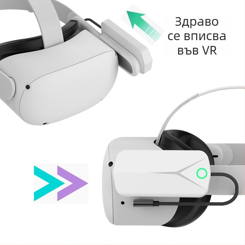 Power Bank за VR устройства – 5000mAh Li‑polymer батерия, QC2.0 бързо зареждане, вход 5V, изход 5V