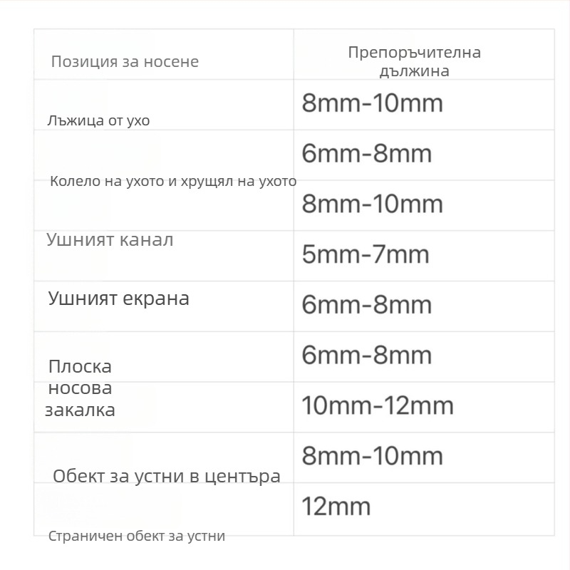 Обички от F136 титанов сплав, със диаманти, геометричен дизайн, Xingxin