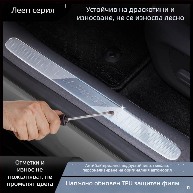 TPU филм за защита на праговете за Zero Run C11/C01/T03, с възможност за персонализация
