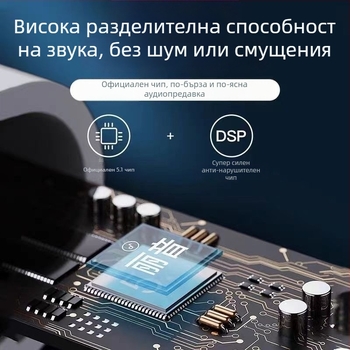 In-ear проводни Type-C слушалки с микрофон, 1,2 м кабел