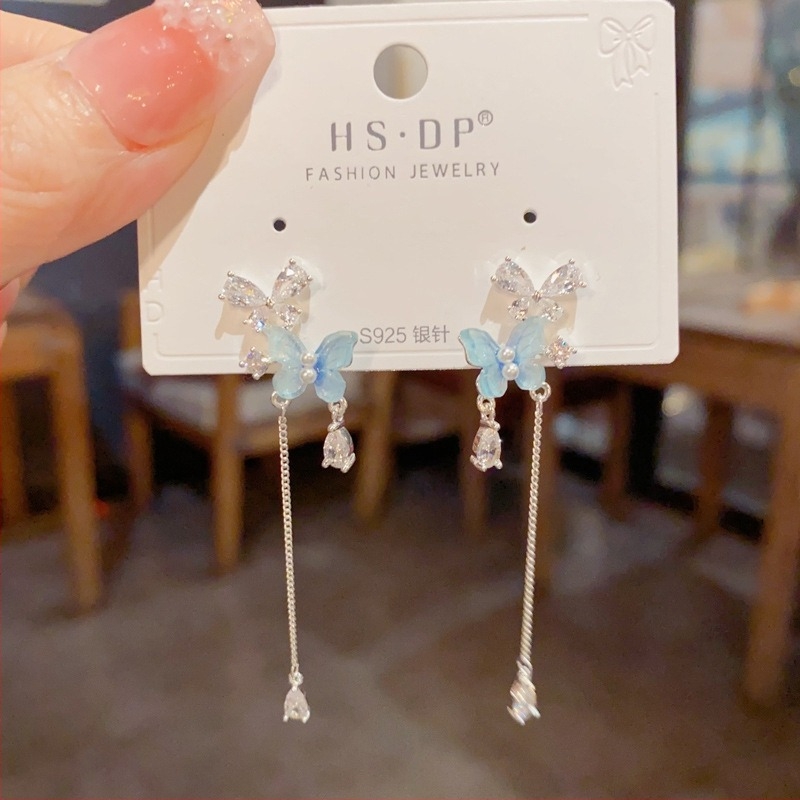 Обеци - мед, форма: животно/зодия, прост стил, за жени, лято 2025