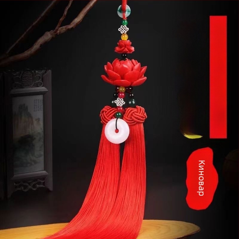 Висулка за автомобил — двустранен дизайн, привличане на богатство, етно‑традиционен стил, интериорно оформление, персонализация налична