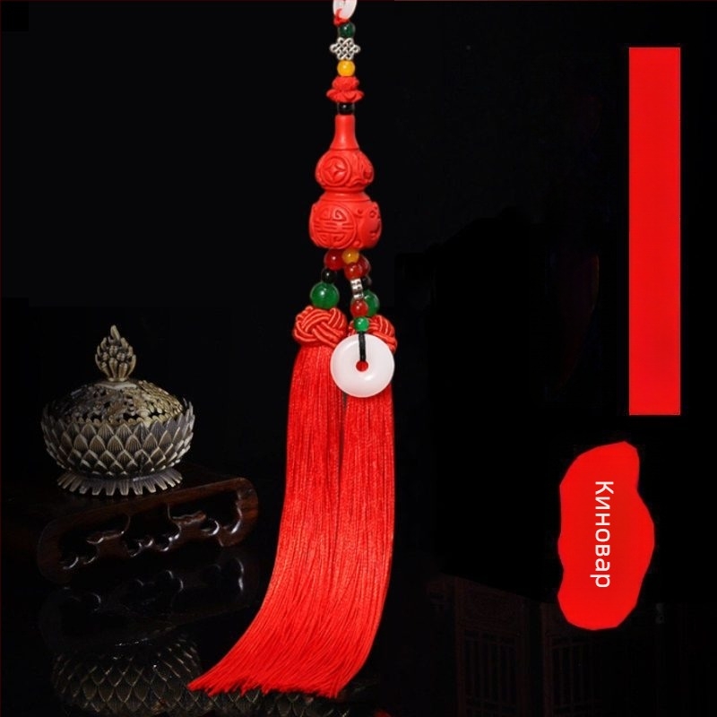 Висулка за автомобил — двустранен дизайн, привличане на богатство, етно‑традиционен стил, интериорно оформление, персонализация налична