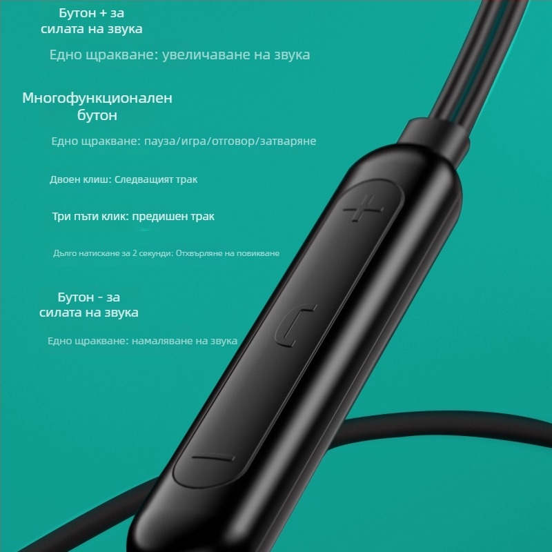 Type-C жични слушалки с микрофон, в ухото, с подвижна бобина, кабел 120 cm, чувствителност 113 dB