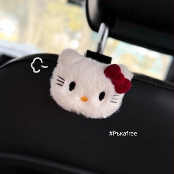 Закачалка за автомобилна седалка – карикатурен стил, пластмасова, модел Ktmhpgg, интериорно декориране и съхранение в колата