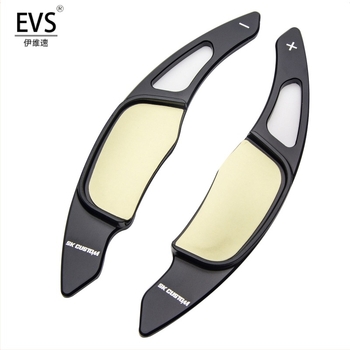 Ivy Speed EVS алуминиеви shift paddles за волан Golf 7 R-Line | отпечатано лого | персонализация | лицензиран частен етикет