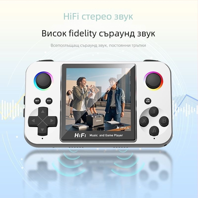 Преносим гейм контролер с двойни джойстика и стерео звук, силиконов корпус, 825GB памет, съвместим с PS5