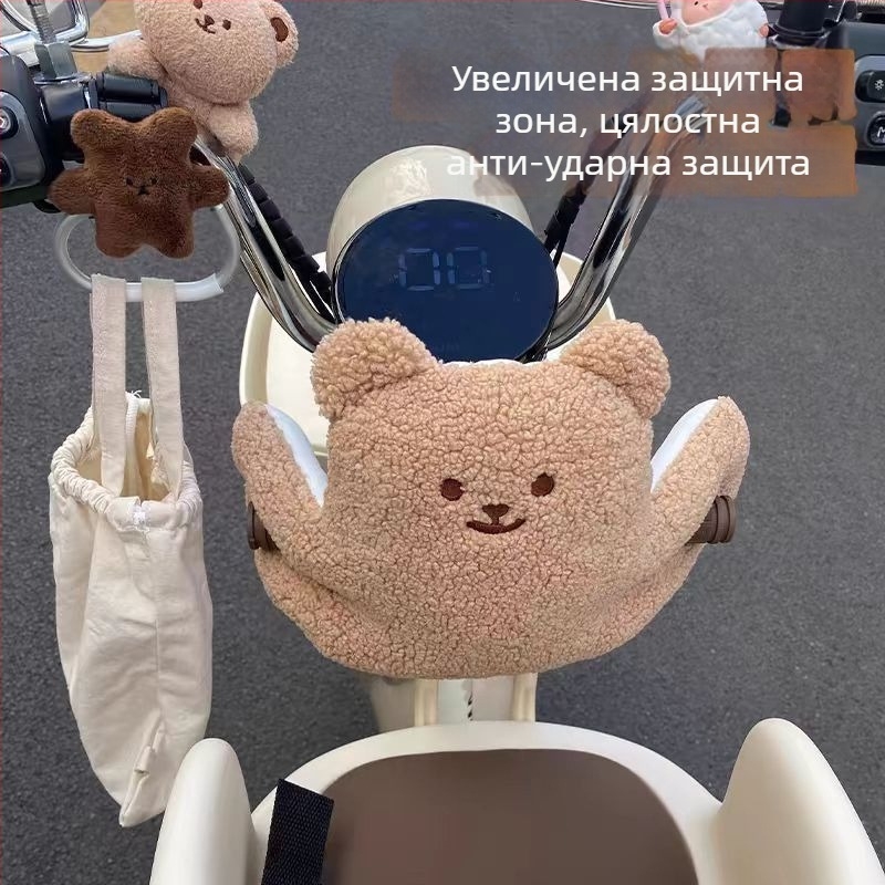 Антисблъсъчна възглавничка за глава за детски седалки и електрически скутери – предна подложка за глава