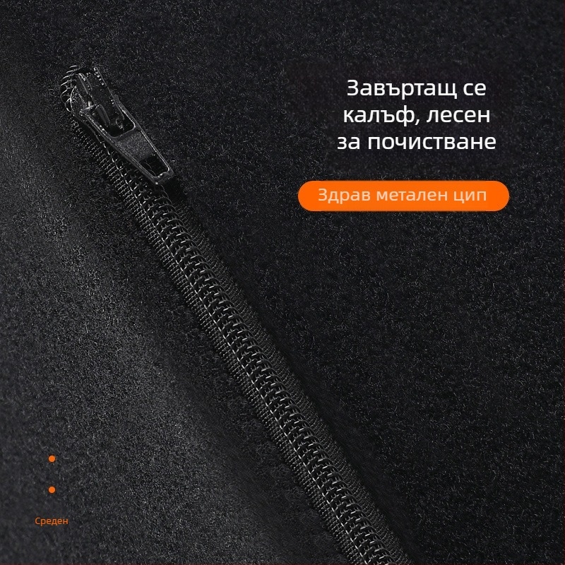 Сгъваема подложка за спане на задната седалка на автомобил, универсално приложение, издържа до 300 кг, подходяща за двама човека