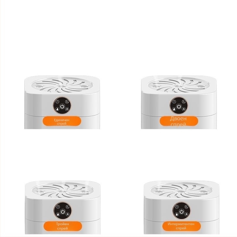 овлажнител за спалня с тих режим, 10 л резервоар, 3 изхода за мъгла, ароматерапия, защита при изключване, захранване с батерия, корпус от неръждаема стомана