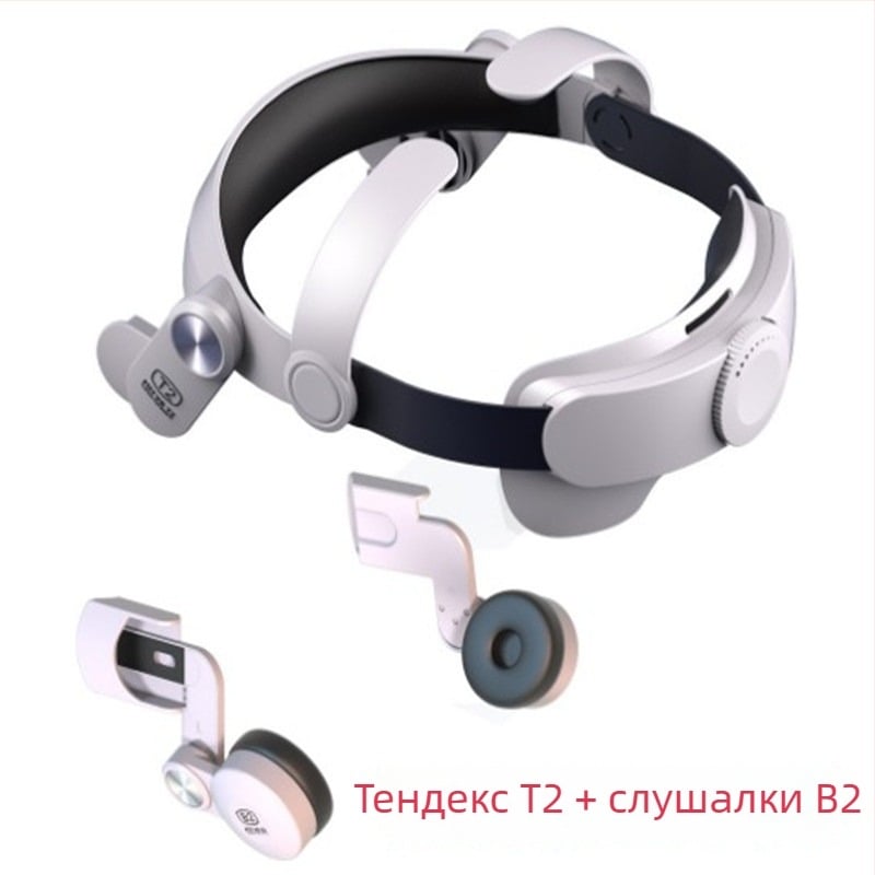 B2 VR звукови ушни предпазители за Oculus Quest 2 — носими върху главата, OEM обработка, тегло 68 g, опаковка: хост + ръководство + кутия, пускан през 2022 г.