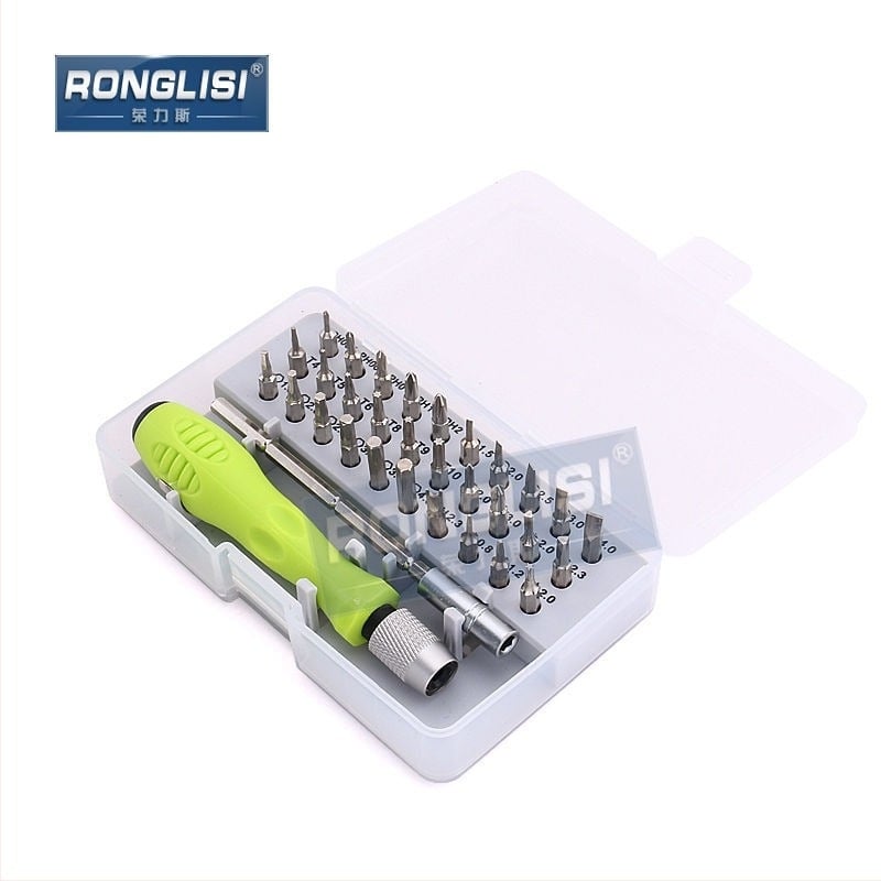 31-в-1 Многофункционален комплект инструменти за домашен ремонт на мобилни телефони и компютри, от въглеродна стомана