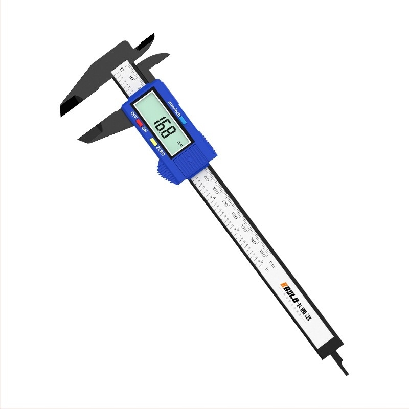 Casio дигитален калипер – пластмасов корпус, за бижута и занаяти, с цифров дисплей