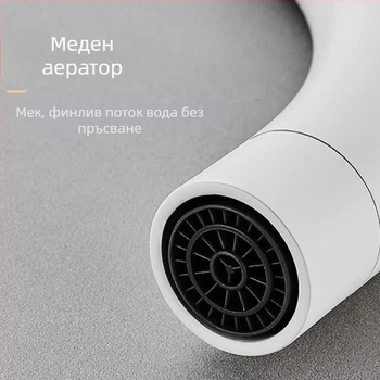 Кухненски смесител ABS материал, смесител за мивка, единична шарнирна конструкция, керамична клапанна седалка, персонализиране