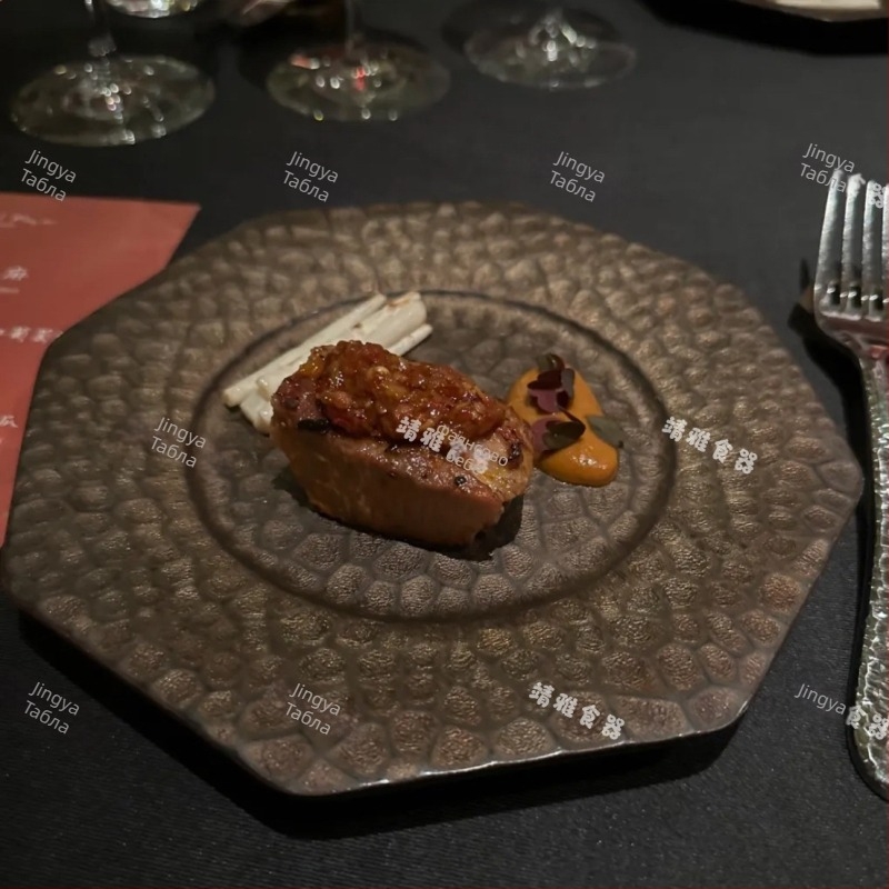 Японски Kaiseki порцеланова сервировка за маса със плато за sashimi и суши, прост стил, персонализация налична (Материал: керамика; Произход: Китай; Ръчно изработено: Не; Персонализация: Възможна)