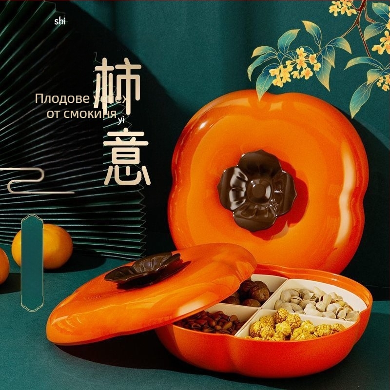 Чиния за плодове, пластмасова, нов китайски стил, пускане през 2024 г., квалифициран продукт