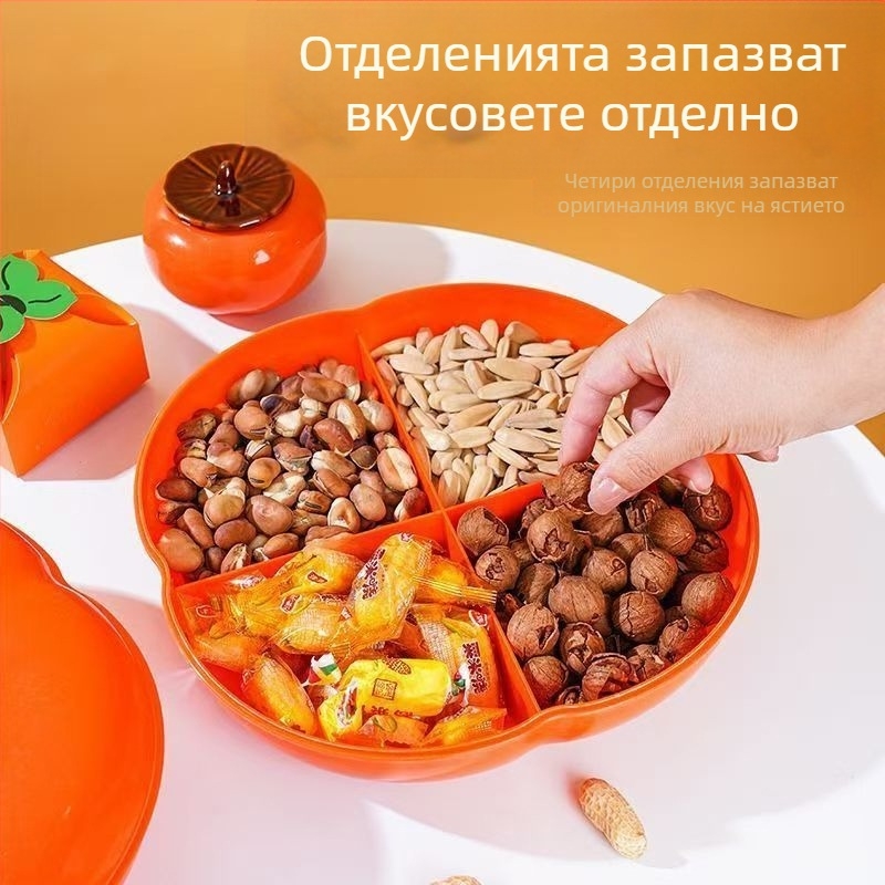 Чиния за плодове, пластмасова, нов китайски стил, пускане през 2024 г., квалифициран продукт