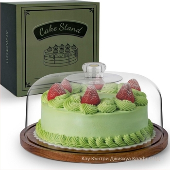 Дървена плоска чиния с неправилна форма и флорална шарка, модерен минималистичен стил; подходяща за сервиране на плодове и десерти; възможност за печат на лого и персонализация