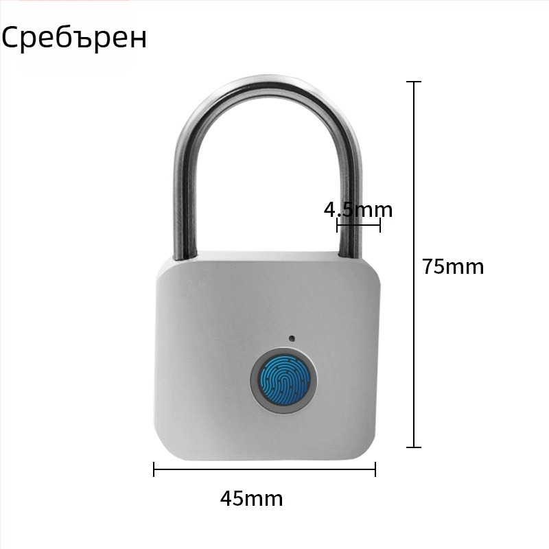 Lemon Shuo Zwgs заключване с пръстов отпечатък за врати и шкафове – домашно заключване от цинкова сплав, стил Нов китайски