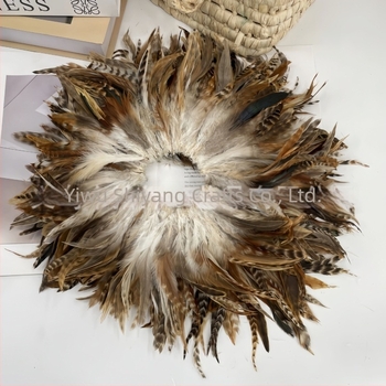 DIY бижутерни аксесоари: сноп пера за облекло; материал: перо; обработка: висока температура дезинфекция; пуск: пролет 2025