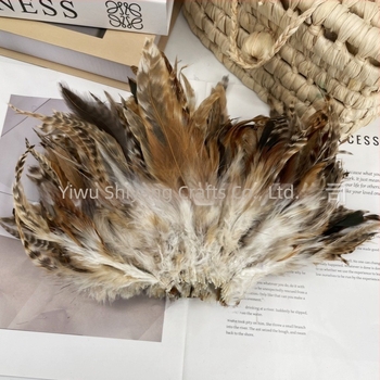 DIY бижутерни аксесоари: сноп пера за облекло; материал: перо; обработка: висока температура дезинфекция; пуск: пролет 2025