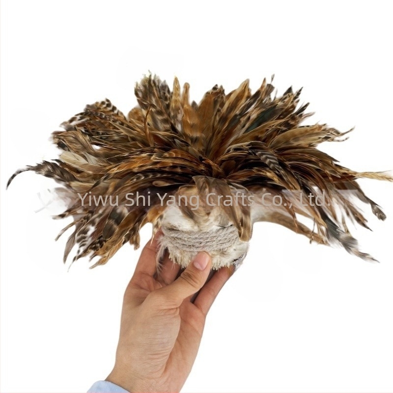 DIY бижутерни аксесоари: сноп пера за облекло; материал: перо; обработка: висока температура дезинфекция; пуск: пролет 2025