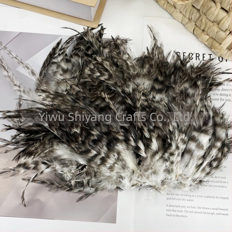 DIY бижутерни аксесоари: сноп пера за облекло; материал: перо; обработка: висока температура дезинфекция; пуск: пролет 2025