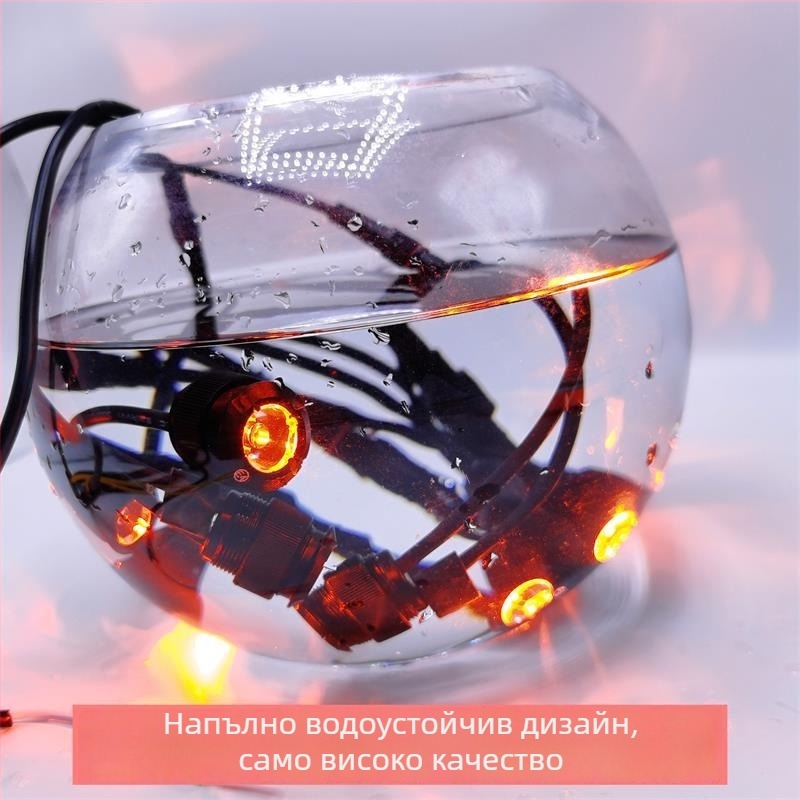 Универсални Eagle Eye LED дневни светлини, висока яркост, водоустойчиви, мощни, жълт предупредителен сигнал