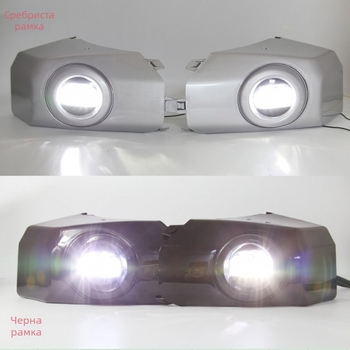 LED фарове за мъгла с черен корпус, анти-замъгляване, дневни светлини, за 2007–2014 г.