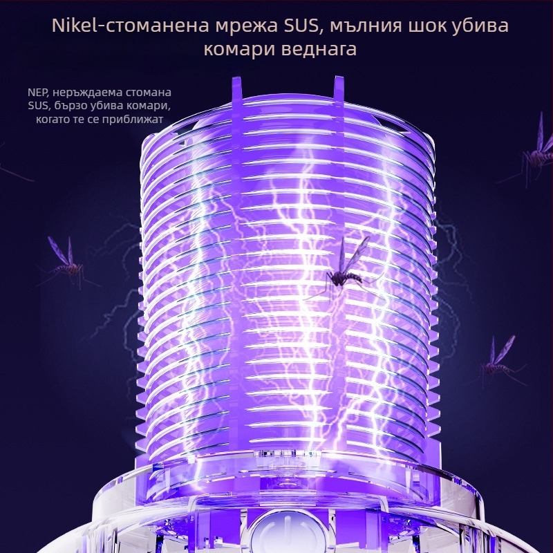 LED лампа за убийство на комари, мултифункционална палаткова светлина за къмпинг, модел Yhc-003, марка Dages, 5V, мощност 1.5W, персонализация налична