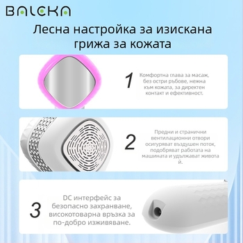 Meiyan Устройство за лице за домашна употреба с ледено охлаждане, фотоподмладяване и горещо/студено лечение