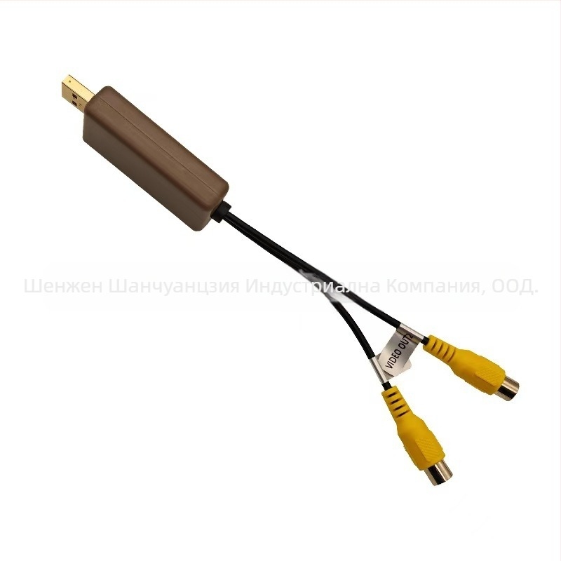 Дисплей за задната облегалка в автомобил — USB към CVBS видеодекодер, видео изход за задния монитор; модел USB • PCB+ABS+PC • 5V • Android голям екран • тегло 0.3