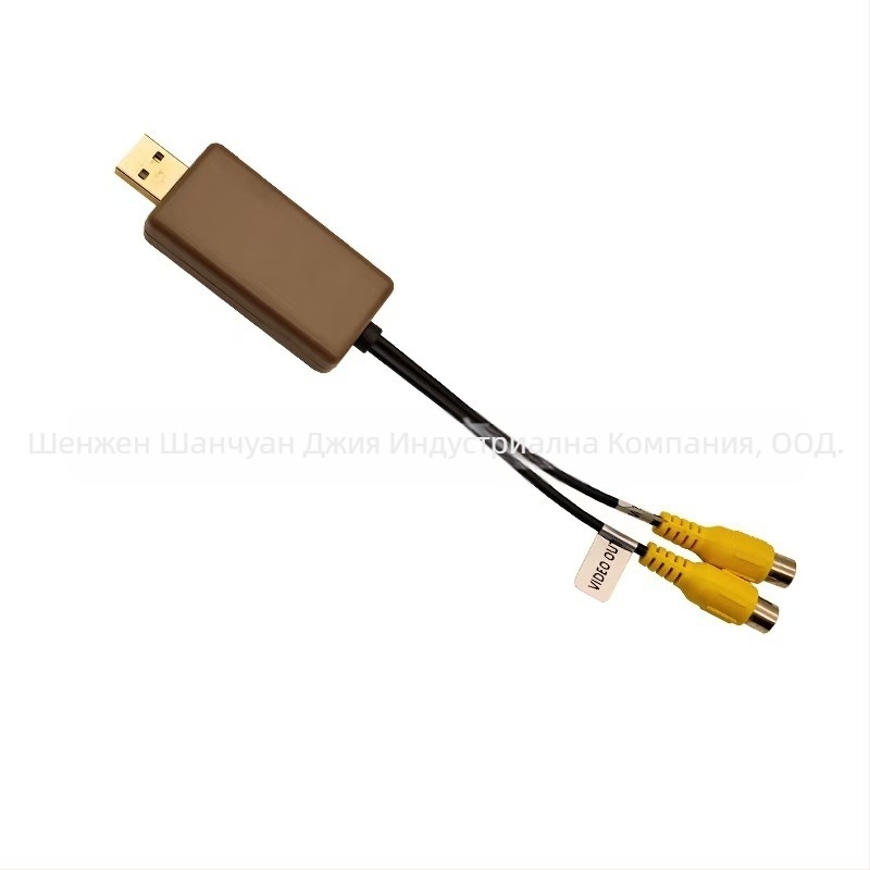 Дисплей за задната облегалка в автомобил — USB към CVBS видеодекодер, видео изход за задния монитор; модел USB • PCB+ABS+PC • 5V • Android голям екран • тегло 0.3