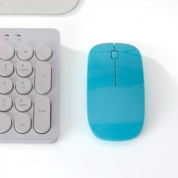 Безжична оптична мишка, 1600 DPI, USB интерфейс, 2,4 GHz безжична връзка, ергономичен дизайн