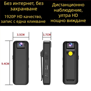Безжична видеокамера с 4x оптично увеличение, 20 MP CCD сензор, 1,5-инчов LCD дисплей.