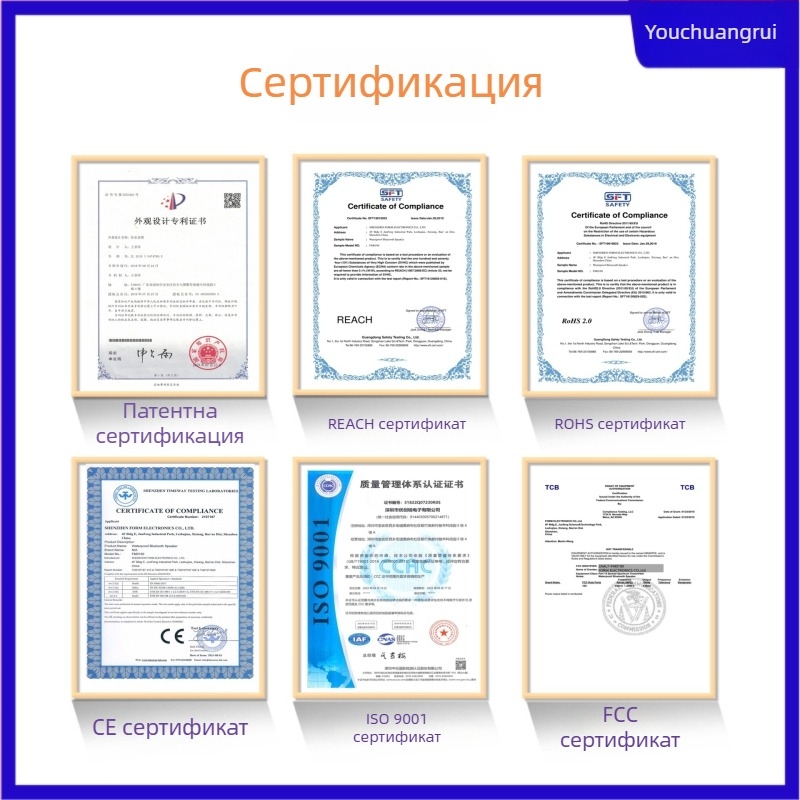Bluetooth говорител Компактен преносим външен водоустойчив IPX5, 5W, вградена батерия, обхват 10 м, Bluetooth 5.3
