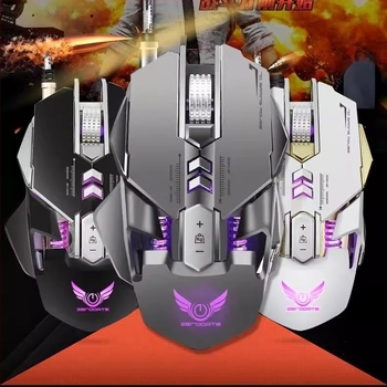G9 кабелна гейминг мишка за лаптоп и настолен компютър, USB, 3200 DPI, 7 бутона, PUBG