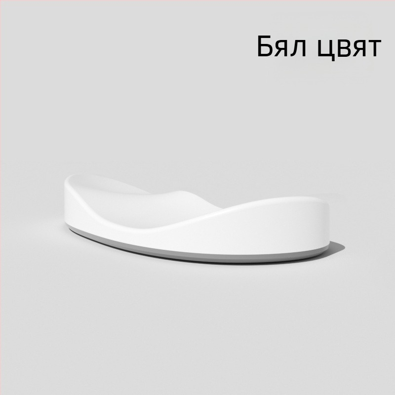 Офисна подложка за китката – силиконова, антиподхлъзваща, водоустойчива, лесна за почистване; модел Q8, около 40 g, едностранна