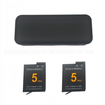 Екшън камера батерия за DJI Action 5 Pro, съвместима с 5 Pro/4/3/Osmo360, ABS материал, опаковка: кутия + батерия.