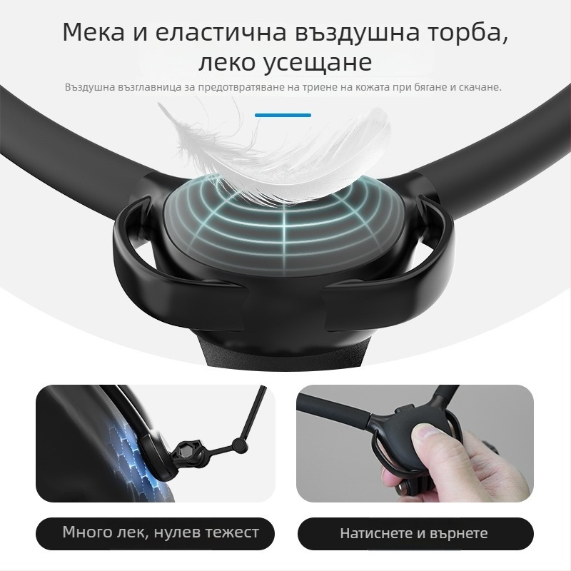 TELESIN SE2.0 Халтер за врата за екшън камери — силиконов, универсална съвместимост